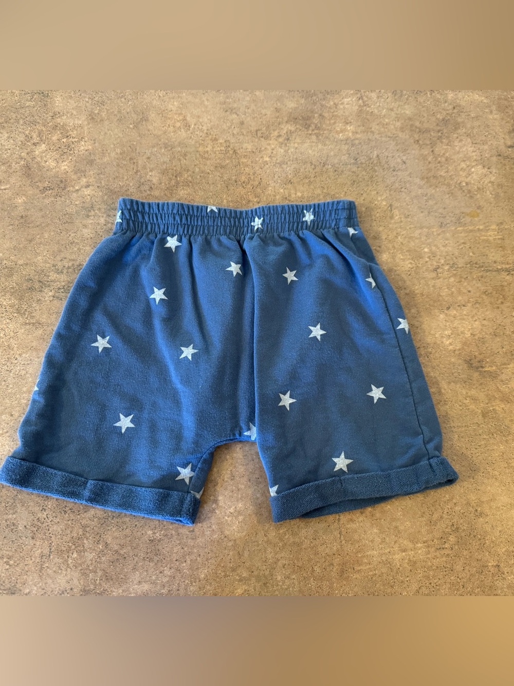 Marvel Toddler Blue Star-Print Shorts 4T